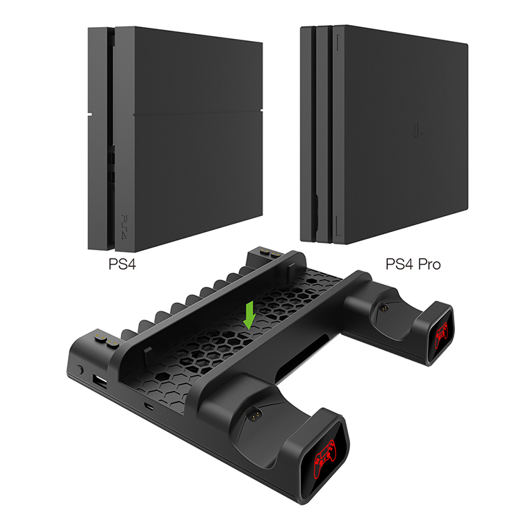 dobe ps4 multifunctional cooling stand