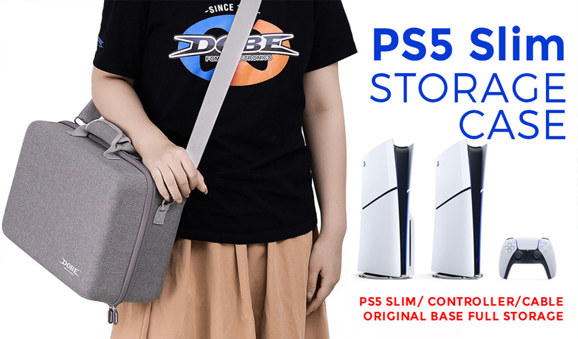 Good news for gamers! The PS5 Slim storage bag protects your game world from all