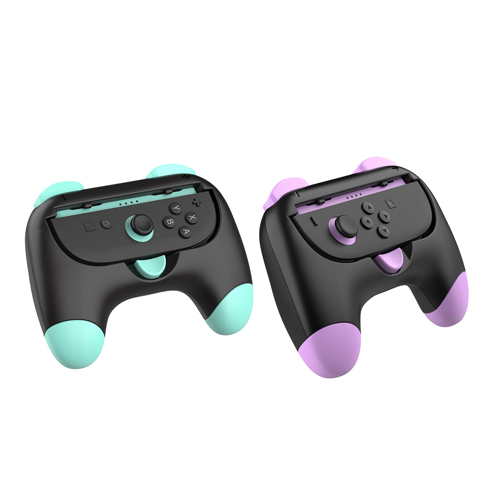 TNS-3163S(Purple/Green)  Controller Grip